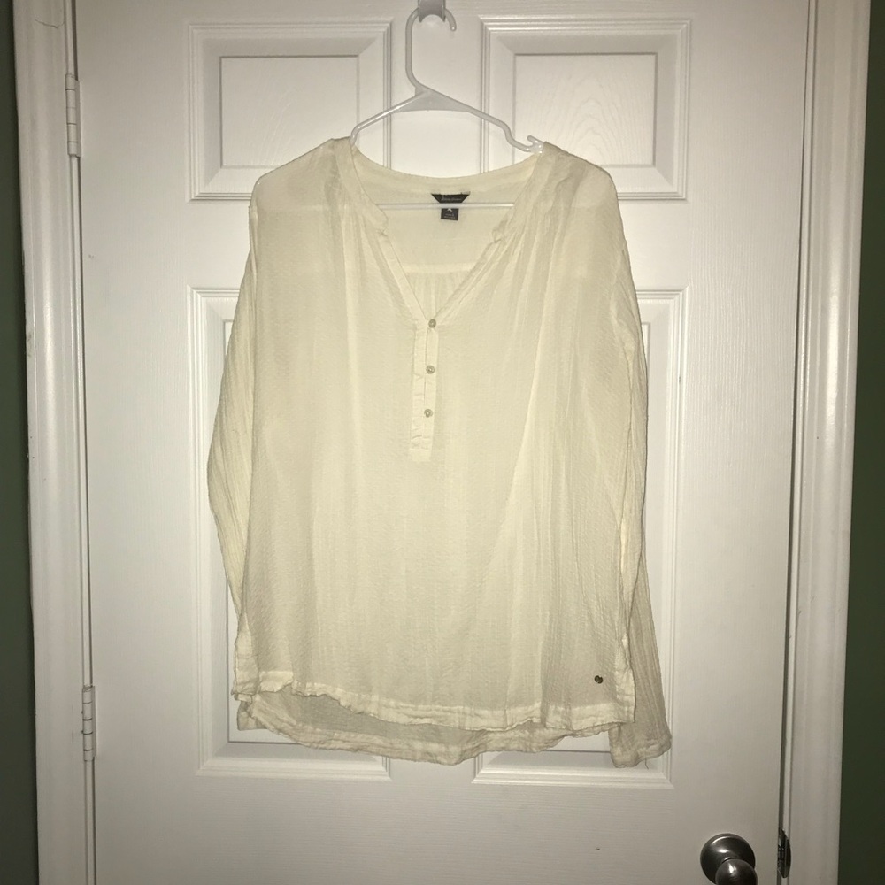 Eddie Bauer Semi-sheer Blouse